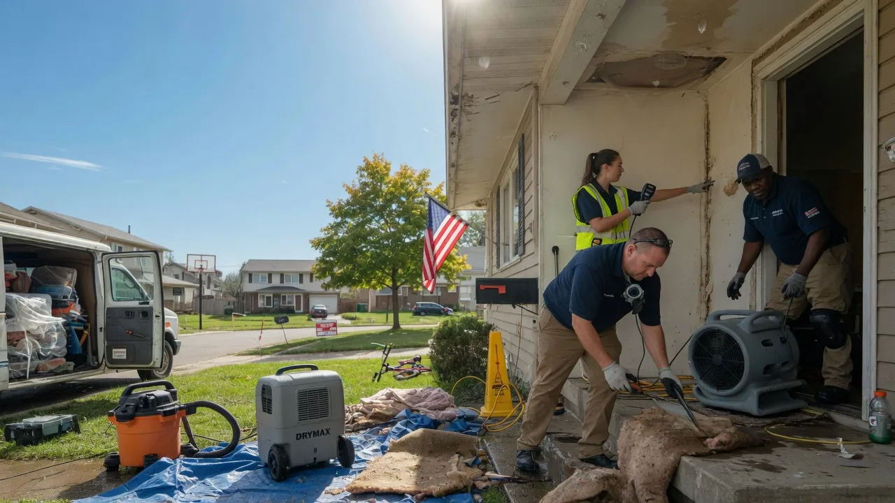 Water Damage Restoration in Broken Arrow, OK near me
